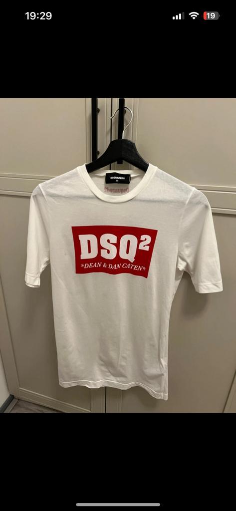 Dsquared2 dames T-shirt – maat XS (origineel), Kleding | Dames, T-shirts, Zo goed als nieuw, Ophalen of Verzenden