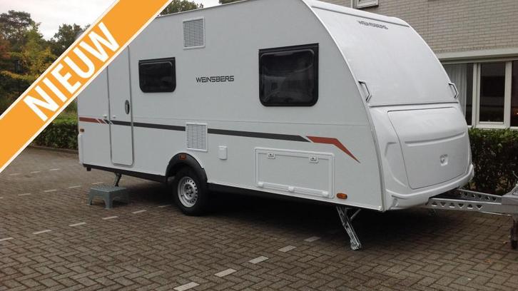 Weinsberg CaraCito 470 QDK, Caravans en Kamperen, Caravans, meer dan 6, Treinzit, Overige merken, Dwarsbed, Overige typen, Gascomfoor