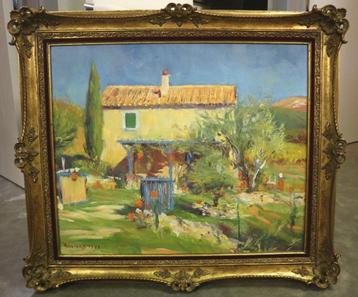 Tony RENIERS, zonnige tuin in de Provence beschikbaar voor biedingen