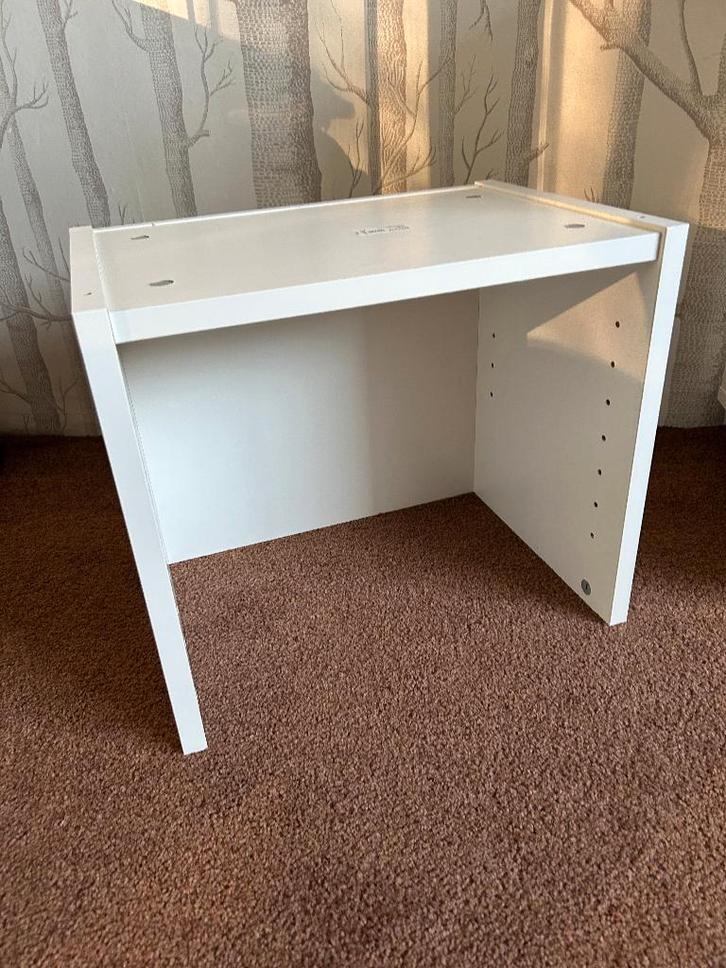 Ikea Billy 40cm breed opzetkast bovendeel wit verhogingsdeel, Huis en Inrichting, Kasten | Boekenkasten, Zo goed als nieuw, Minder dan 50 cm