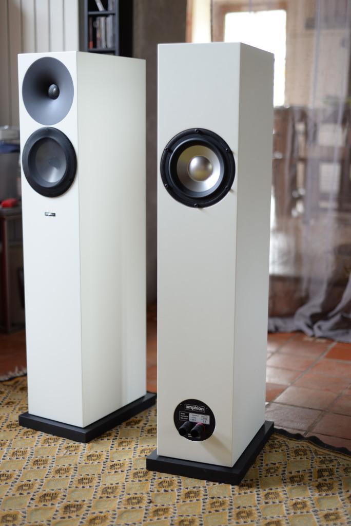 Amphion Argon 3LS, Audio, Tv en Foto, Luidsprekers, Gebruikt, Front, Rear of Stereo speakers, 120 watt of meer, Overige merken