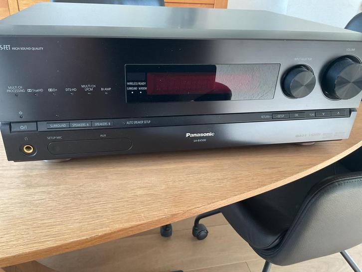 Panasonic SA-BX500 Receiver - Topklasse!, Audio, Tv en Foto, Versterkers en Receivers, Gebruikt, 5.1, 120 watt of meer, Overige merken