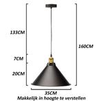 Hanglamp - Industriele hanglamp - Lamp, Cave & Garden, Nieuw, Ophalen of Verzenden, Kouwe Hoek 1B Waddinxveen