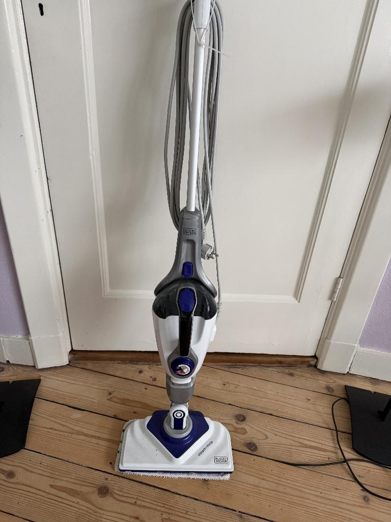 Steammop Black & Decker (17 accessoires), Witgoed en Apparatuur, Stoomapparaten, Ophalen, Zo goed als nieuw, Stoomreiniger