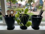 Rubberpot autobandmand €9,- p.st, Tuin en Terras, Bloempotten, Ophalen of Verzenden, Rond, Overige materialen, Minder dan 25 cm