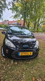 Ford Ka 1.2 51KW 2010 Zwart, Auto's, Voorwielaandrijving, Euro 5, 1242 cc, 4 cilinders