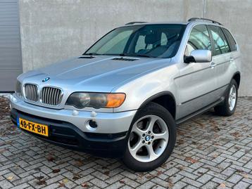 Grijze Nette BMW X5 4.4 V8 SUV 4X4 286PK YoungTimer/APK/Leer beschikbaar voor biedingen