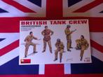 MiniArt	35078	British Tank Crew	1/35, Hobby en Vrije tijd, Modelbouw | Figuren en Diorama's, Ophalen of Verzenden, Nieuw, 1:35 tot 1:50