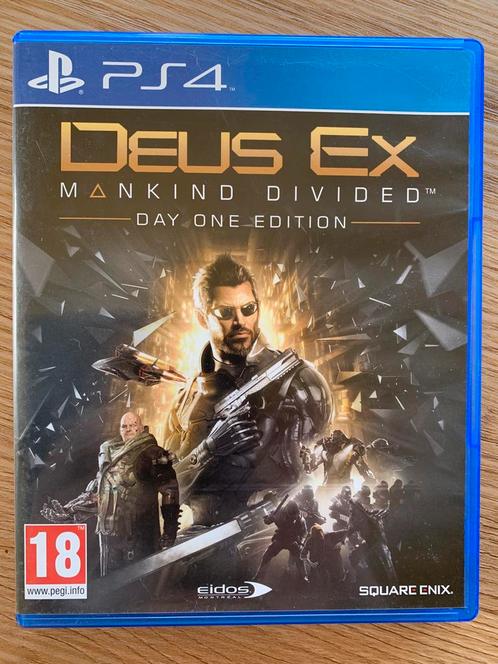 Te koop - DEUS EX mankind divided - PlayStation 4, Spelcomputers en Games, Games | Sony PlayStation 4, Zo goed als nieuw, 1 speler