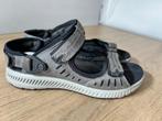Ecco Jak Leather Sandalen Grijs/Bruin Maat 39, Kleding | Dames, Schoenen, Bruin, Gedragen, Sandalen of Muiltjes, Ophalen of Verzenden