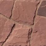 flagstones Sandstone Red 2,5/4 cm dik € 29,95 p/m2, Nieuw, Natuursteen, Ophalen, Terrastegels