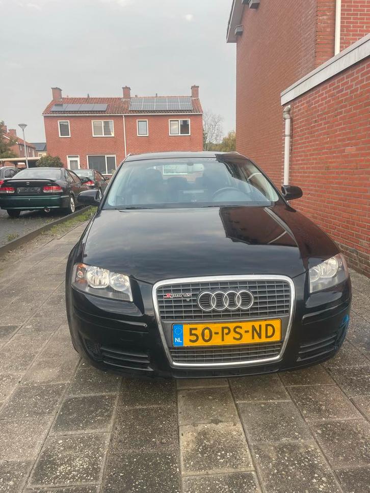 Audi A3 2.0 Sportback 110KW FSI AUT 2004 Zwart AUTOMAAT!, Auto's, Audi, Bedrijf, A3, Benzine, D, Hatchback, Automaat, Origineel Nederlands