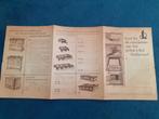 Junker & Ruh gasfornuis oude folder +/- 1930, Ophalen of Verzenden, Zo goed als nieuw, Overige typen