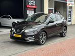 Nissan Qashqai 1.3 DIG-T Design Edition Aut Navi 360 Camera, Stof, Gebruikt, Euro 6, Zwart