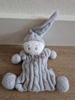 Knuffeldoekje Tiamo popje pop grijs tutje K7192, Ophalen of Verzenden, Zo goed als nieuw, Overige typen