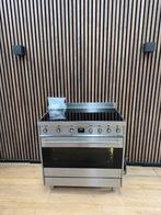 Zeer luxe Rvs Smeg Inductie Fornuis 90 cm (Gratis bezorgen), Witgoed en Apparatuur, Kookplaten, 5258sh, Dewitgoedexpert, Ophalen of Verzenden