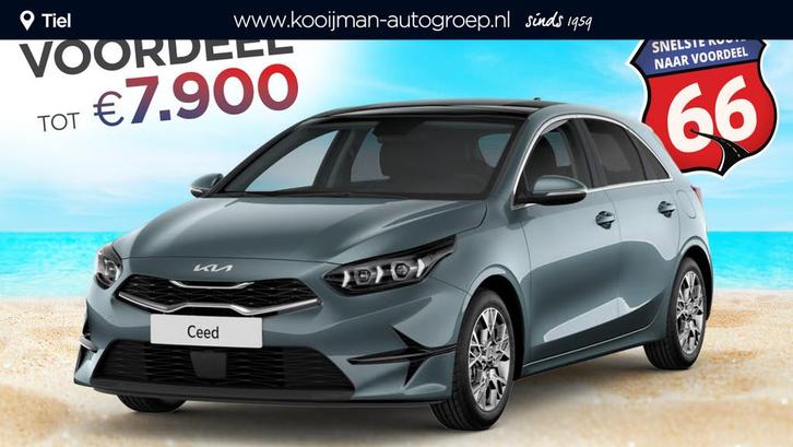 Kia Ceed 1.0 T-GDi Design Edition Rijklaar vanaf €28.495,-, Auto's, Kia, Bedrijf, Te koop, (Pro) Cee d, ABS, Achteruitrijcamera
