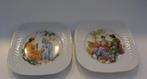 2 Vintage Royal Schwabap gebaksbordjes, Ophalen of Verzenden