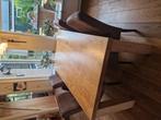 Eettafel met5 stoelen, Huis en Inrichting, Tafels | Eettafels, Ophalen, Gebruikt, Eikenhout, 50 tot 100 cm