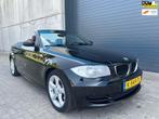 BMW 1-serie Cabrio 118i Executive AUT LEDER PDC, Cabriolet, 4 stoelen, Zwart, Leder