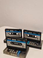 3x Philips C90 Cassettebandjes - geleegd, Gebruikt, 2 t/m 25 bandjes, Overige genres, Ophalen of Verzenden