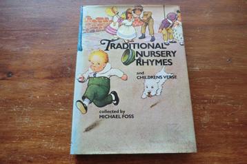 boek - Traditional nursery rhymes - Foss / kinderrijmpjes beschikbaar voor biedingen