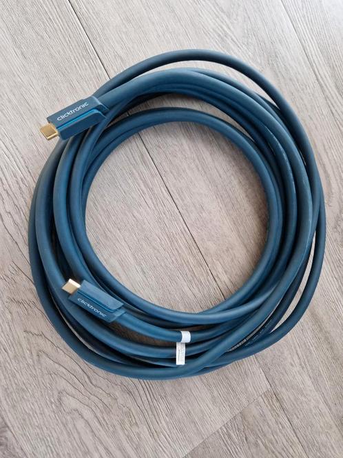 Clicktronic HDMI kabel met ethernet kanaal  7.5 meter, Audio, Tv en Foto, Audiokabels en Televisiekabels, Zo goed als nieuw, HDMI-kabel
