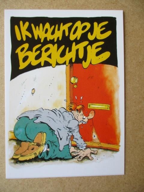 adv10964 joop klepzeiker ansichtkaart 2, Verzamelen, Ophalen, Overige figuren, Gebruikt, Overige typen