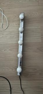 Ikea Music Wandlamp Chroom - 5 Lampjes, Ophalen, Zo goed als nieuw, Metaal