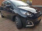 Peugeot 108 1.2 Puretech GT-Line Navi Leer Keyless Cruise Ca, Auto's, Achterwielaandrijving, Zwart, 1199 cc, 840 kg