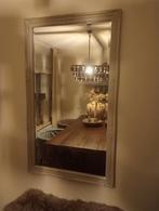 Grote rustieke brocante spiegel, Huis en Inrichting, Ophalen of Verzenden, Rechthoekig