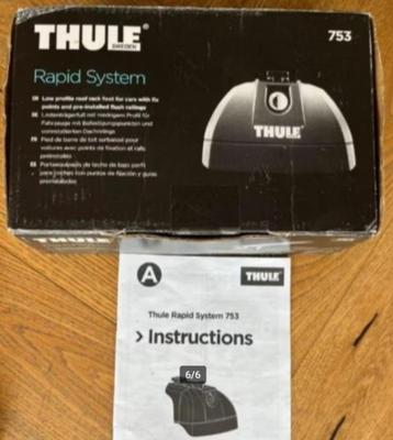 Thule system en kit voor BMW 1, 2, 3, 4 en 6 series beschikbaar voor biedingen