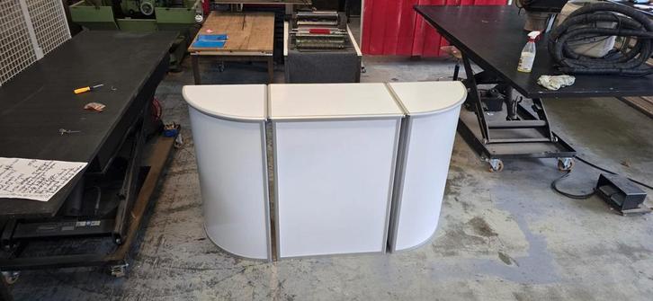 Demontabele Beursdesk met Flightcase, Diversen, Bureau-accessoires, Gebruikt, Ophalen of Verzenden