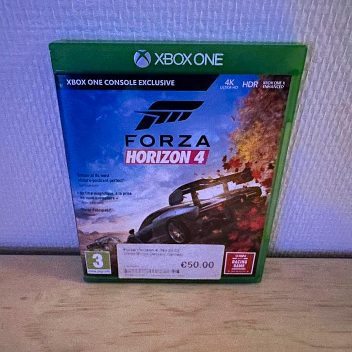Forza Horizon 4 - Xbox One/Series X/S, Spelcomputers en Games, Games | Xbox One, Gebruikt, Racen en Vliegen, 3 spelers of meer