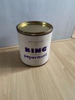 King pepermunt winkelblik, Verzamelen, Blikken, Overige merken, Overige, Ophalen of Verzenden, Zo goed als nieuw