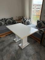 Meubella - Eetkamertafel Glamour, Huis en Inrichting, Tafels | Eettafels, Kunststof, 100 tot 150 cm, Ophalen of Verzenden, Zo goed als nieuw