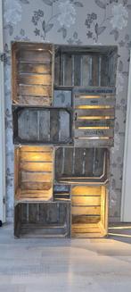 Prachtige handmade boekenkast, Ophalen, 50 tot 100 cm, Zo goed als nieuw, 150 tot 200 cm