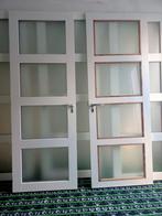 6 mooie deuren met glas 231,5 hoog 84 breed, Doe-het-zelf en Verbouw, Ophalen, Gebruikt, 80 tot 100 cm, 215 cm of meer