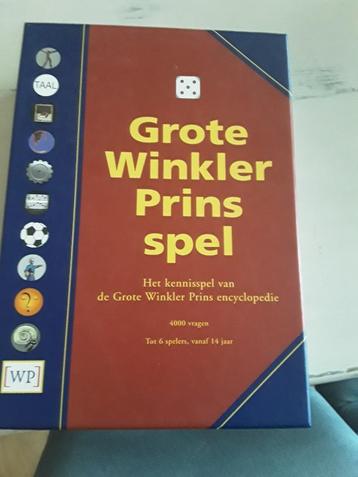 Grote Winkler Prins spel beschikbaar voor biedingen