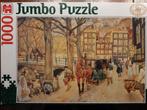 Jumbo puzzel Stadsleven midden 19e eeuw van Isings, 1000 st., Ophalen, 500 t/m 1500 stukjes, Gebruikt, Legpuzzel