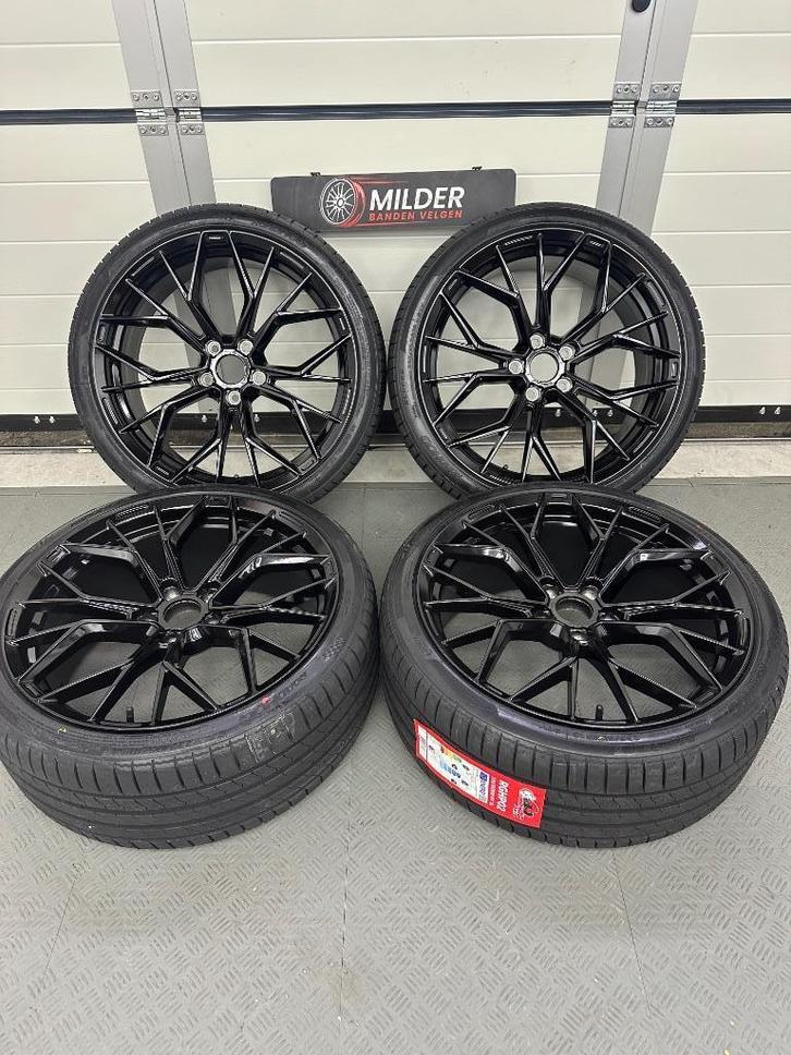 Flowforming velgen+Roadhog RGHP02 zomerbanden 19” 5x112  BTW, Auto-onderdelen, Banden en Velgen, Velg(en), Zomerbanden, 19 inch