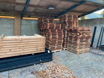 Hardhouten pallets beschikbaar voor biedingen