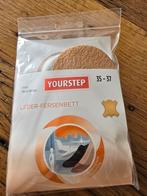 Te koop nieuwe lederen hielkussens voor schoenen maat 35/37, Diversen, Verpleegmiddelen, Ophalen of Verzenden, Nieuw
