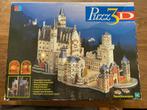MB 3D puzzel Neuschwanstein Castle 836 stukjes, Minder dan 500 stukjes, Ophalen of Verzenden, Zo goed als nieuw, Rubik's of 3D-puzzel
