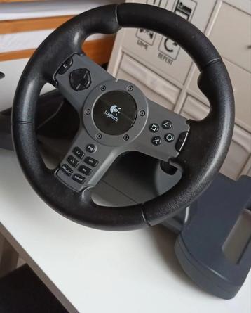 PS3 Logitech Driving Force Feedback Draadloos Racestuur beschikbaar voor biedingen
