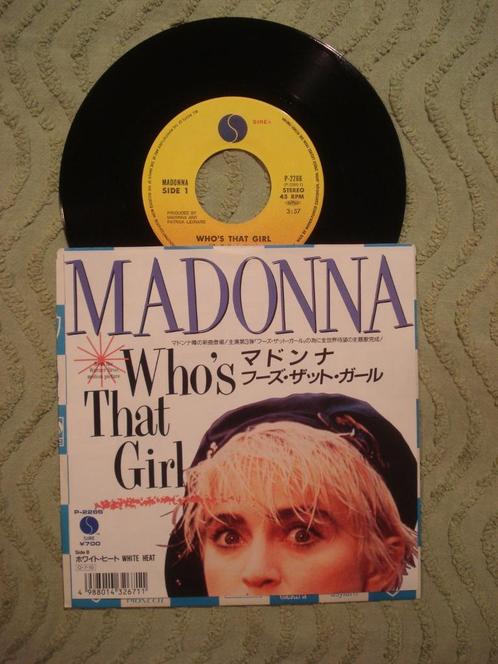 Madonna 7" Vinyl Single: ‘Who’s that girl’ (Japan), Cd's en Dvd's, Vinyl Singles, Single, Pop, 7 inch, Ophalen of Verzenden