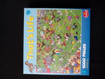 Thats life puzzel 1000 stukjes  beschikbaar voor biedingen