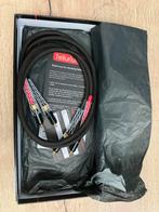 Tellurium Ultra Black II RCA 1mtr, Audio, Tv en Foto, Audiokabels en Televisiekabels, Ophalen of Verzenden, Zo goed als nieuw