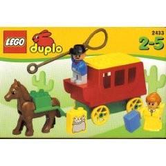 70% Korting op gebruikt Lego Duplo 2433 Postkoets, Kinderen en Baby's, Speelgoed | Duplo en Lego, Zo goed als nieuw, Duplo, Complete set
