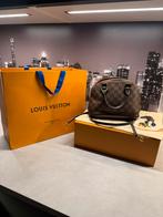 Louis Vuitton Alma bb Damier Ebene Canvas handtas, Ophalen of Verzenden, Zo goed als nieuw, Bruin, Handtas